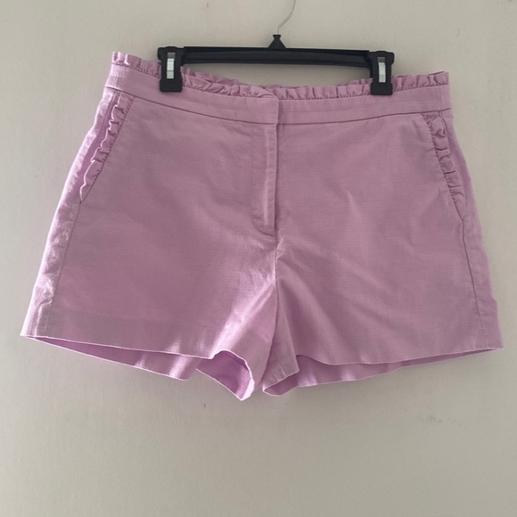J. Crew Pants - J.Crew Pink Shorts with Detail/Pockets are closed, flat-front - Size 12